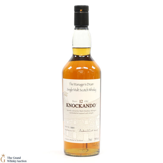 Knockando - 12 Year Old - Manager's Dram 2012