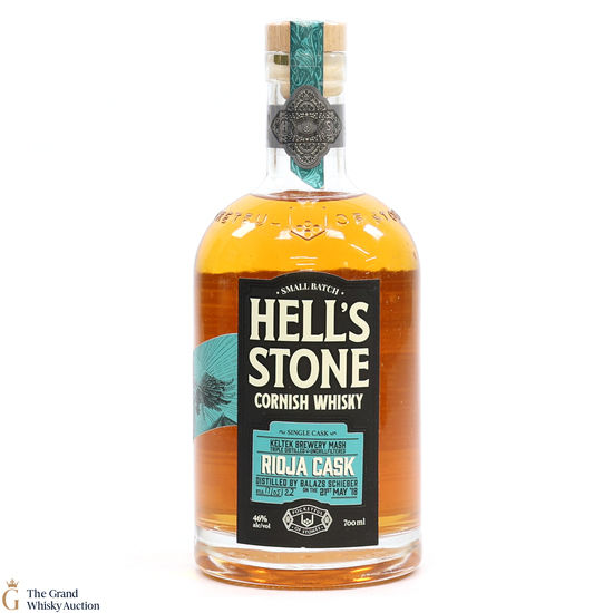Hell's Stone - 2018 Rioja Cask - Cornish Malt Whisky