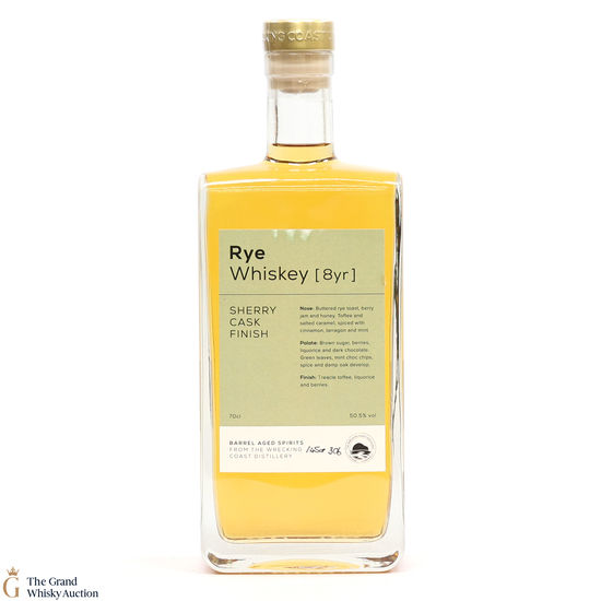 Wrecking Coast - 8 Year Old Sherry Cask Finish - Rye Whiskey
