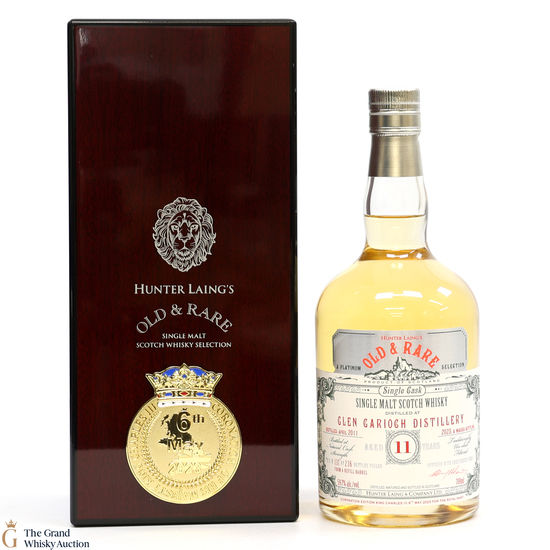 Glen Garioch - 11 Year Old 2011 - Hunter Laing Old & Rare Platinum - Coronation of King Charles III