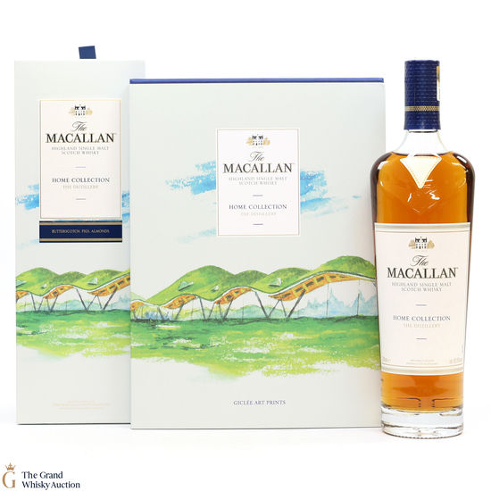 Macallan - Home Collection - The Distillery (1x70cl) & Giclee Art Prints