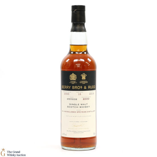 Speyside - 18 Year Old 2000 - Single Cask #2363 - Berry Bros. & Rudd