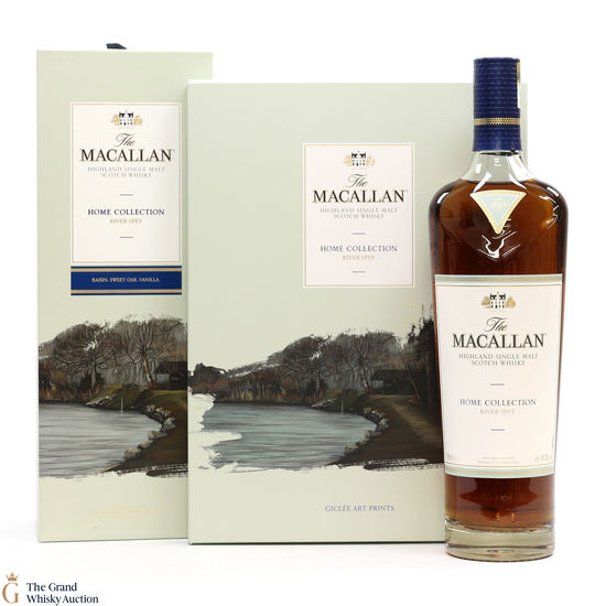 Macallan - Home Collection - River Spey (1x70cl) & Giclee Art Prints