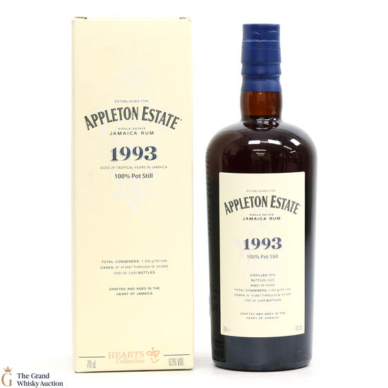 Appleton Estate - 29 Year Old 1993 - Hearts Collection (Rum)