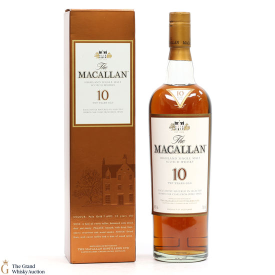 Macallan - 10 Year Old - Sherry Oak