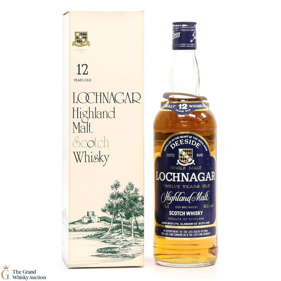 Lochnagar - 12 Year Old 1980s 75cl