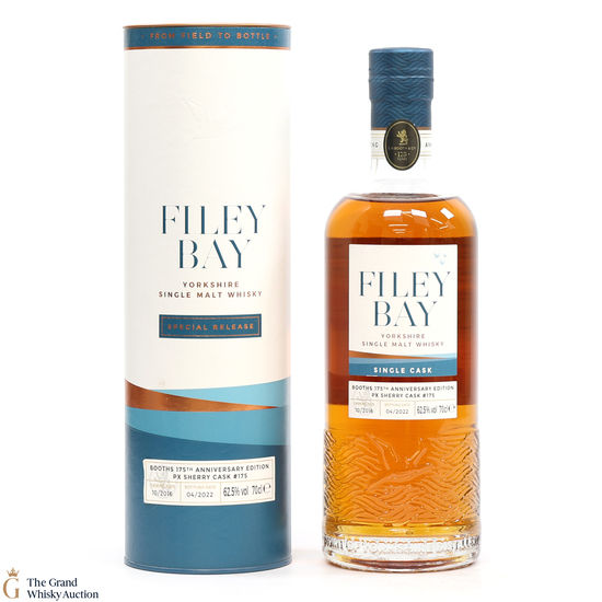 Filey Bay - Px Sherry Cask #175 - Booths 175th Anniversary Edition