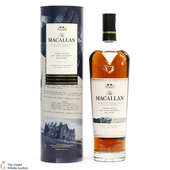 Macallan - James Bond 60th Anniversary - Decade VI