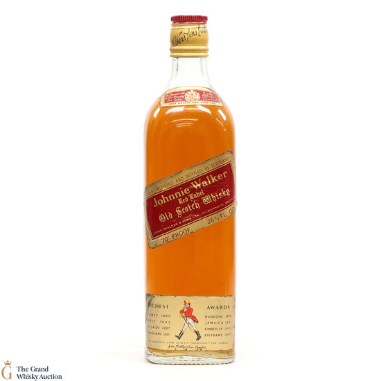 Johnnie Walker - 70 Proof Red Label 1970s 26 2/3Fl.Oz