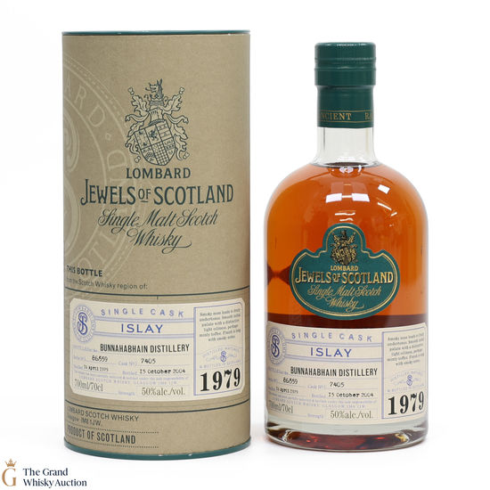 Bunnahabhain - 1979 #7405 - Lombard - Jewels of Scotland