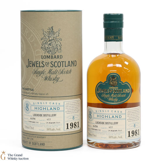 Lochside - 24 Year Old 1981 - Lombard - Jewels of Scotland 