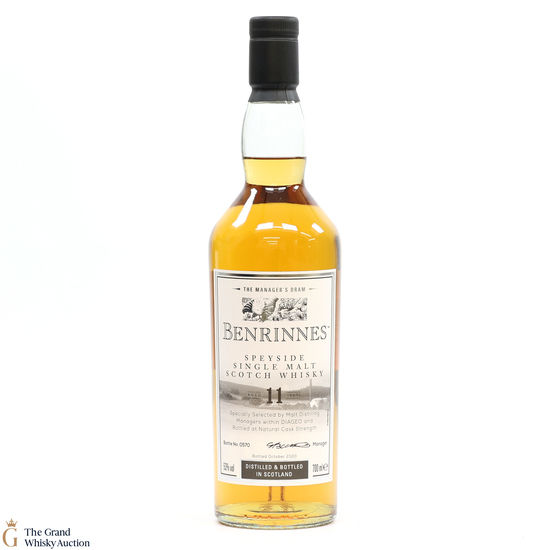 Benrinnes - 11 Year Old - The Manager's Dram 2020