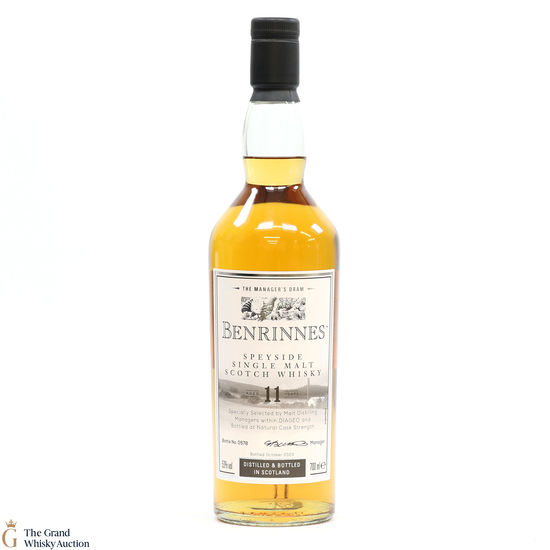 Benrinnes - 11 Year Old - The Manager's Dram 2020