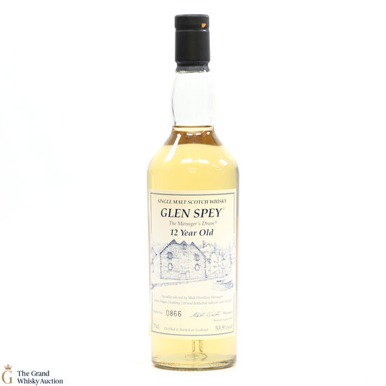 Glen Spey - 12 Year Old 2008 - Manager's Dram
