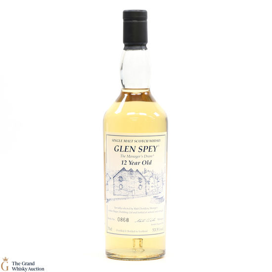 Glen Spey - 12 Year Old 2008 - Manager's Dram