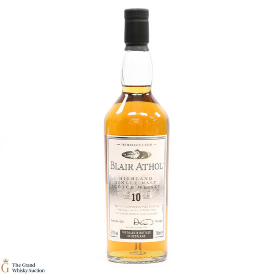 Blair Athol - 10 Year Old - The Manager's Dram