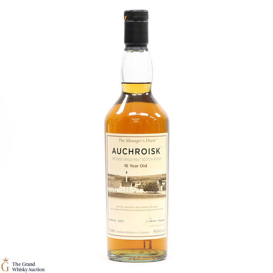 Auchroisk - 16 Year Old - The Manager's Dram