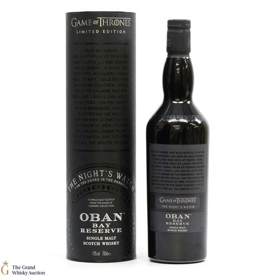 Oban - Bay Reserve - The Night's Watch - Game of Thrones