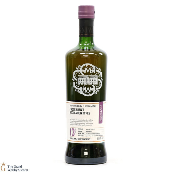 Glen Elgin - 13 Year Old 2010 - SMWS 85.85 - Those Aren't Regulation Tyres