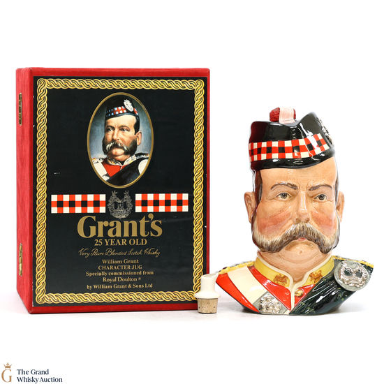 Grant's - 25 Year Old - Character Jug (75cl)