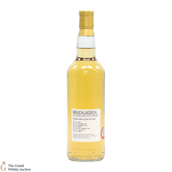 Bruichladdich -  15 Year Old - Private Cask #0560