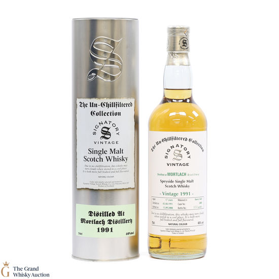 Mortlach - 17 Year Old 1991 #5880 - Signatory The Un-Chillfiltered Collection