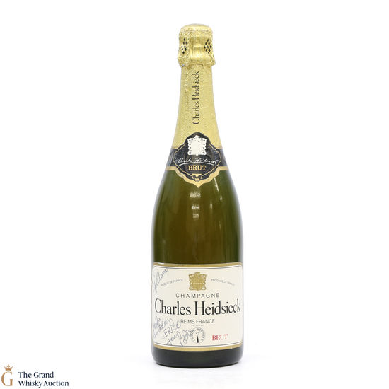 Charles Heidsieck - Brut Champagne (75cl) SIGNED