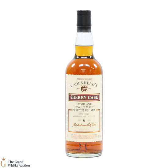Ardnamurchan - 6 Year Old 2016 Cadenhead's Sherry Cask 2022