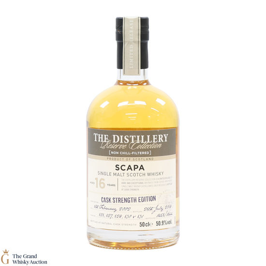 Scapa - 16 Year Old 2002 - Casks #626, 627, 628, 630 & 631- Distillery Reserve (50cl)