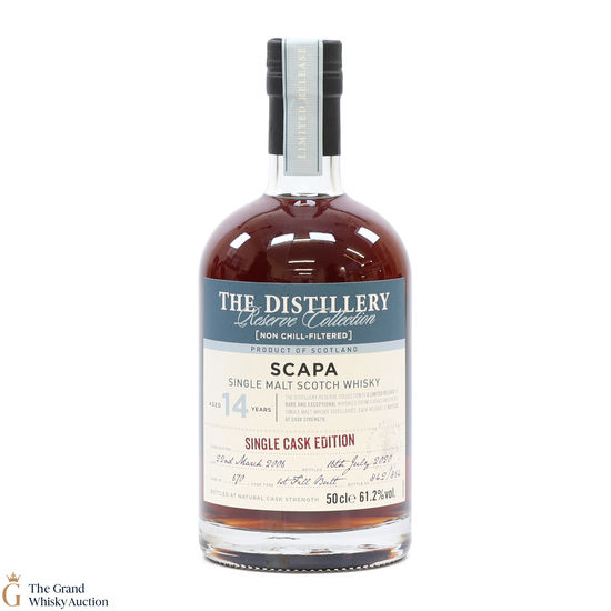 Scapa - 14 Year Old 2006 - Single Cask #670 - Distillery Reserve (50cl)