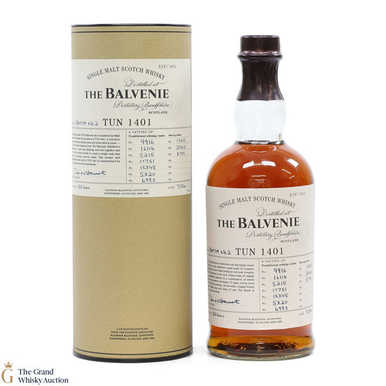 Balvenie - Tun 1401 - Batch 2 Balvenie - Tun 1401 - Batch 2