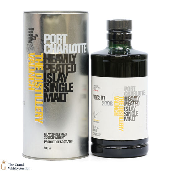 Port Charlotte - 2006 Valinch 12 Year Old - VGC:01 (50cl)