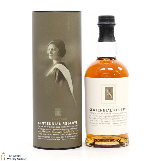 Hazelwood - Blended Whisky - 110th birthday of Janet Sheed Roberts