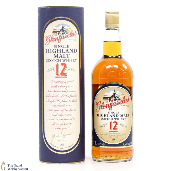 Glenfarclas - 12 Year Old 1L