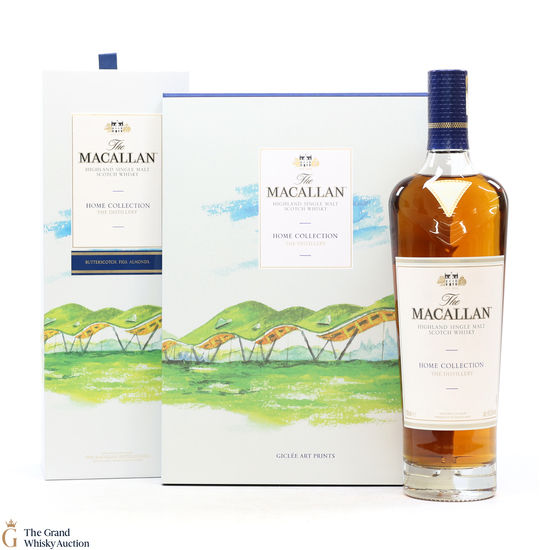 Macallan - Home Collection - The Distillery (1x70cl) & Giclee Art Prints