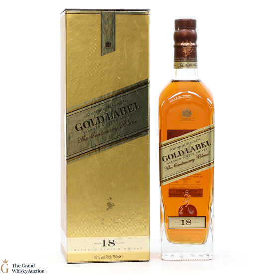 Johnnie Walker - 18 Year Old Gold Label - The Centenary Blend 75cl