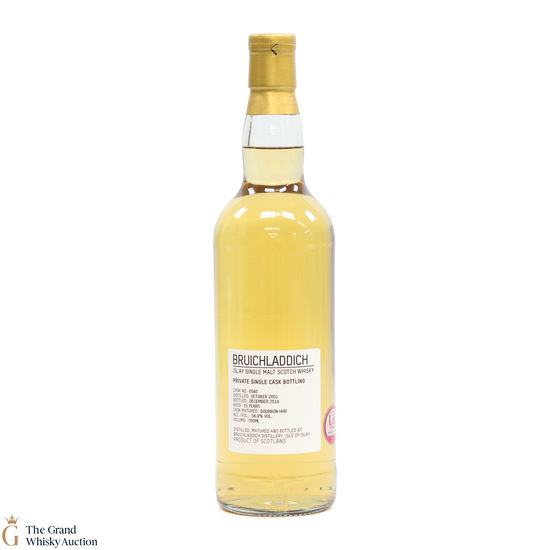 Bruichladdich -  15 Year Old - Private Cask #0560