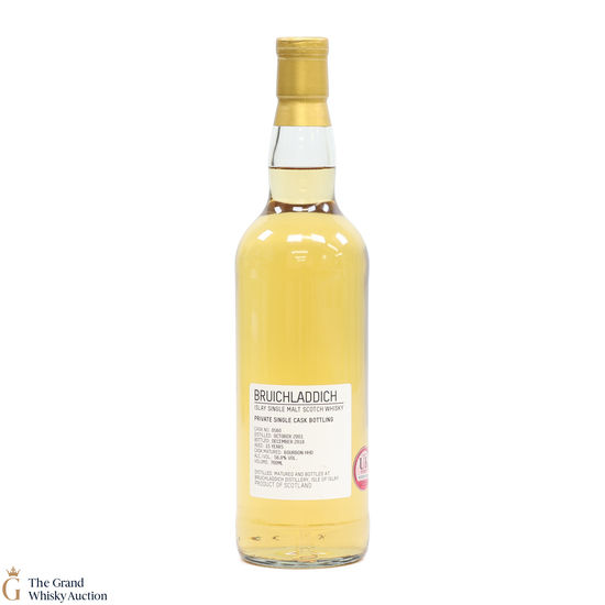 Bruichladdich -  15 Year Old - Private Cask #0560