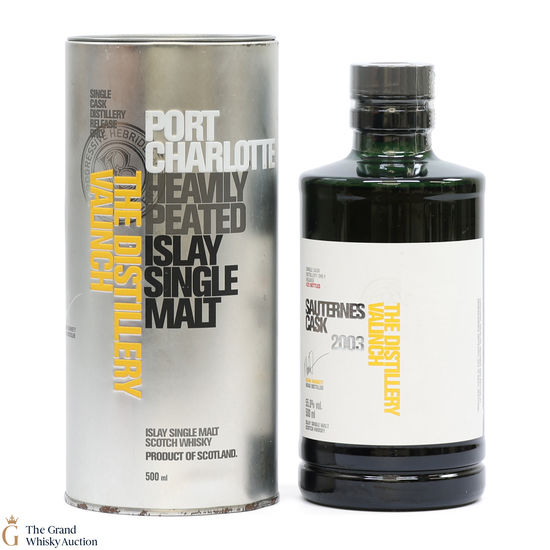 Port Charlotte - 14 Year Old 2003 Valinch - Sauternes Cask (50cl)