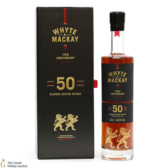 Whyte and Mackay - 50 Year Old 175th Anniversary 50cl