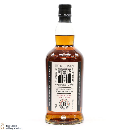 Kilkerran - 8 Year Old - Sherry Oak - Cask Strength 58.1%