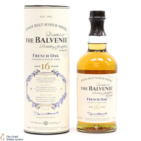 Balvenie - 16 Year Old - French Oak - Pineau Cask Finish