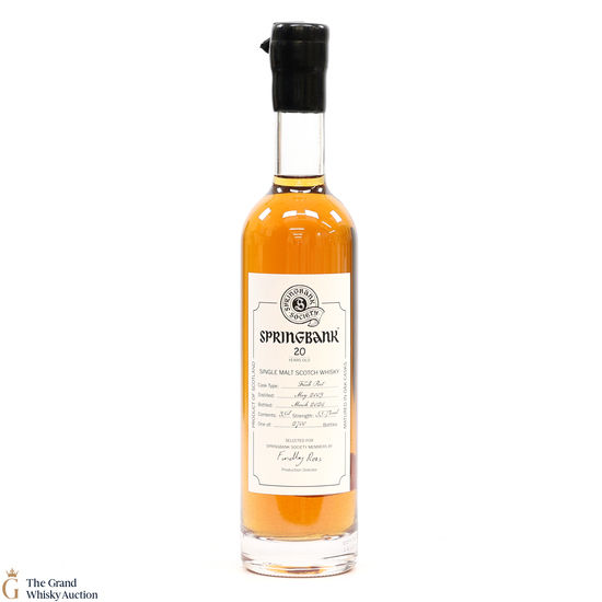 Springbank - 20 Year Old 2003 Fresh Port - Springbank Society (35cl)