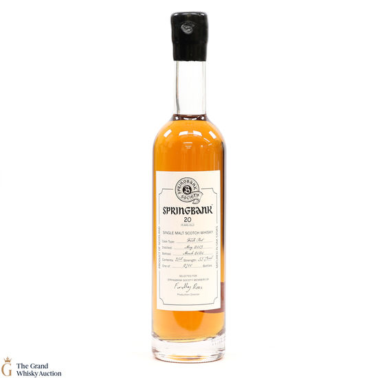 Springbank - 20 Year Old 2003 Fresh Port - Springbank Society (35cl)