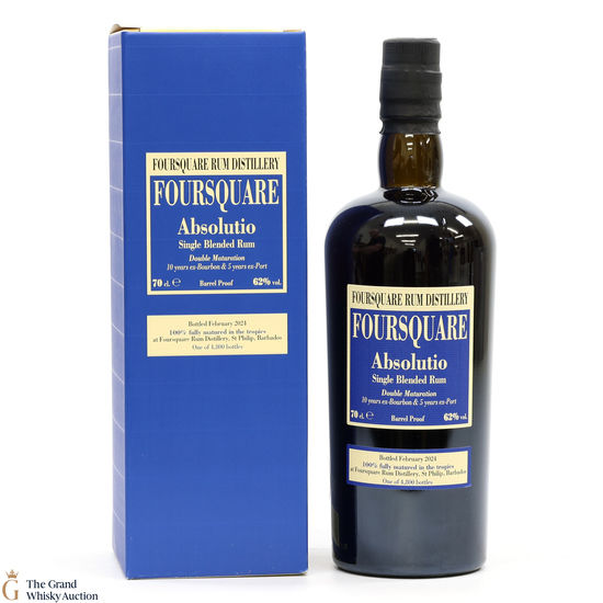 Foursquare - 15 Year Old - Absolutio - Single Blend Rum
