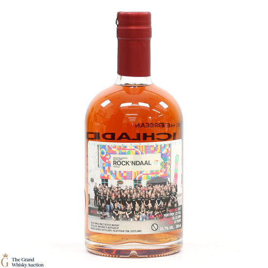 Bruichladdich - 18 Year Old Port Pipe #1547 - Valinch Rock'ndaal Fèis Ìle 2023 (50cl)