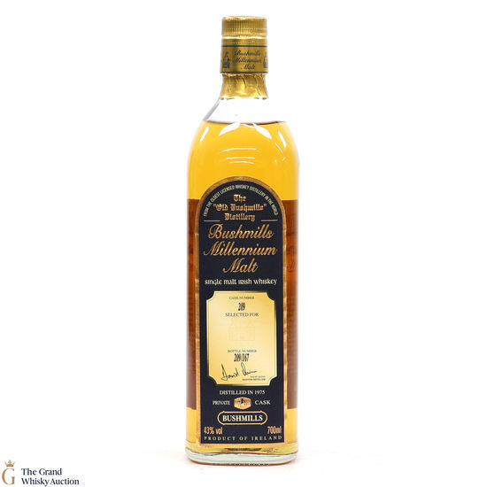 Bushmills - 1975 Cask #209 - Millennium Malt
