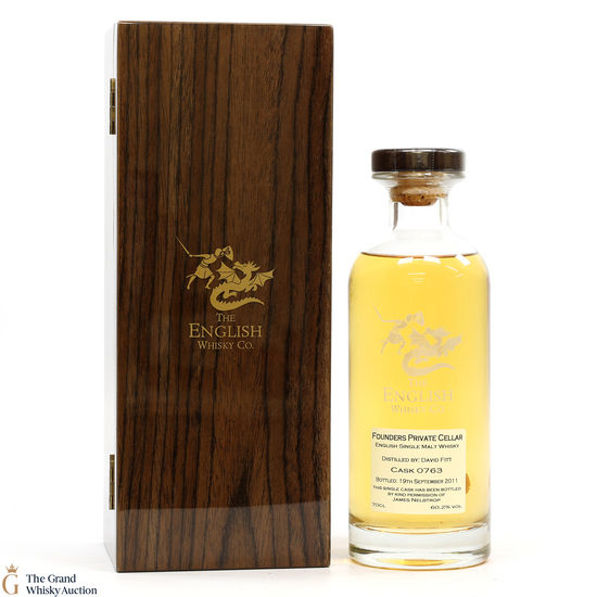 English Whisky Co. - 2008 Founders Private Cellar #0763