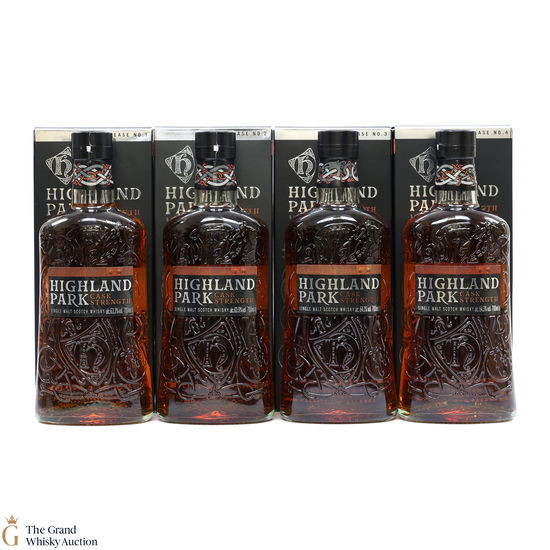 Highland Park - Cask Strength Release No.1-4 (4 x 70cl)