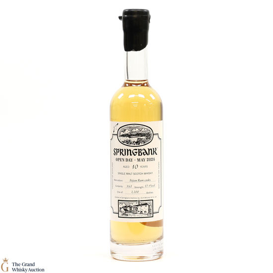 Springbank - 10 Year Old - Open Day May 2024 (35cl)